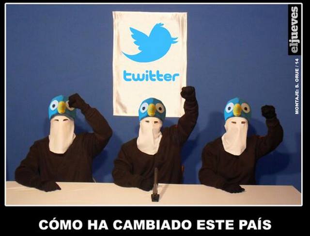 Comunicado de la banda terrorista Twitter