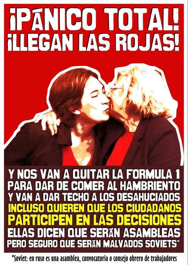 Llegan las rojas