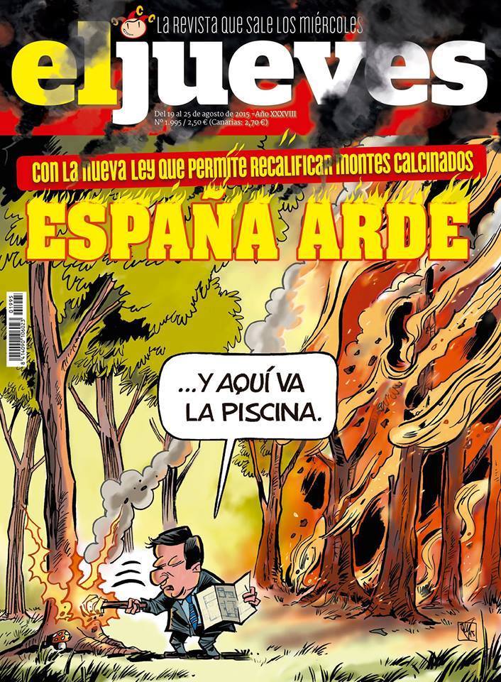 Incendios veraniegos