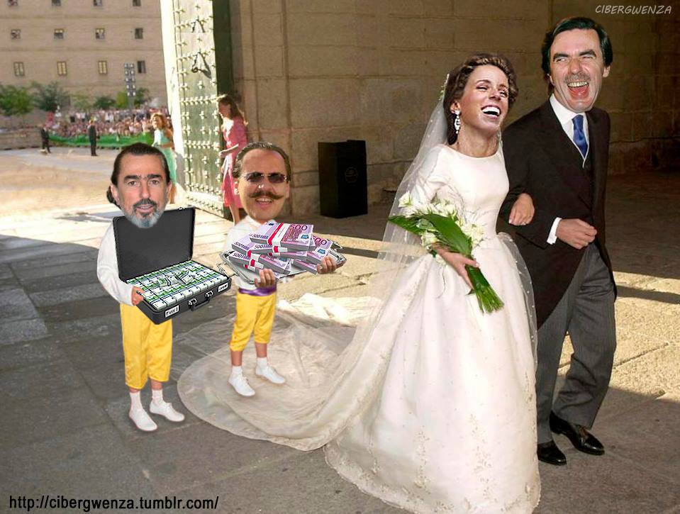 La boda de la Aznarina