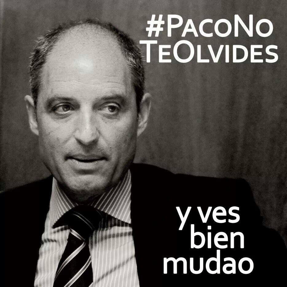 Paco no te olvides y ves bien mudao