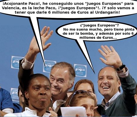 Paco y los Juegos Europeos