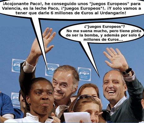 Paco y los Juegos Europeos