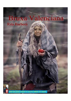 Bruxa valenciana-Rita en Halloween