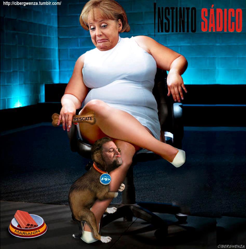 Mariano y Merkel de cine