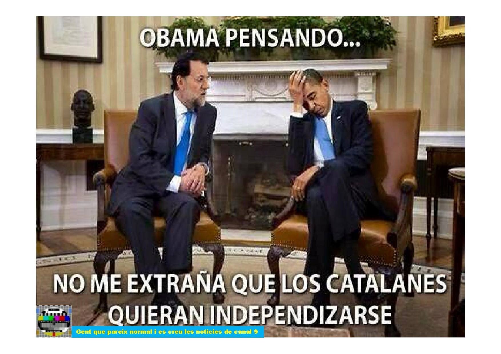 Mariano y Obama