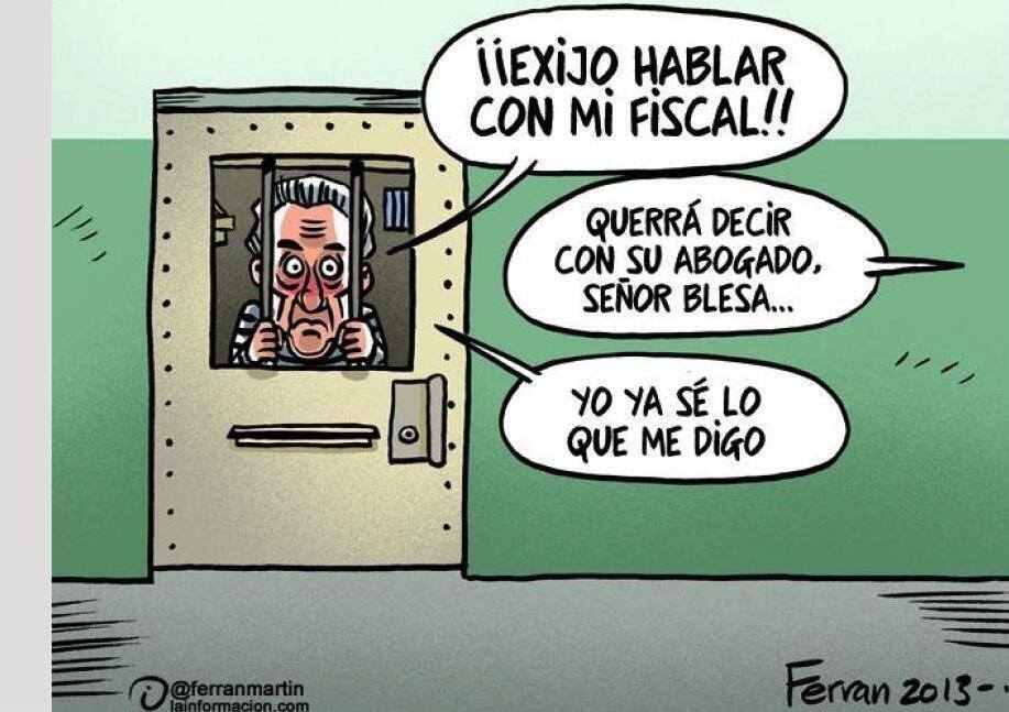 Blesa y su fiscal