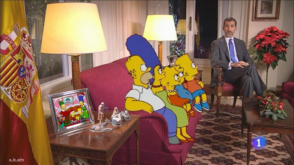 Felipe y los Simpsons