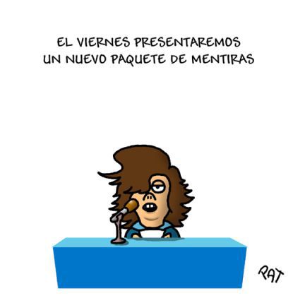 Nuevo paquete de mentiras del PP