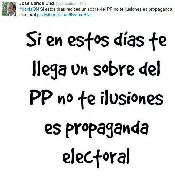 Un sobre del PP