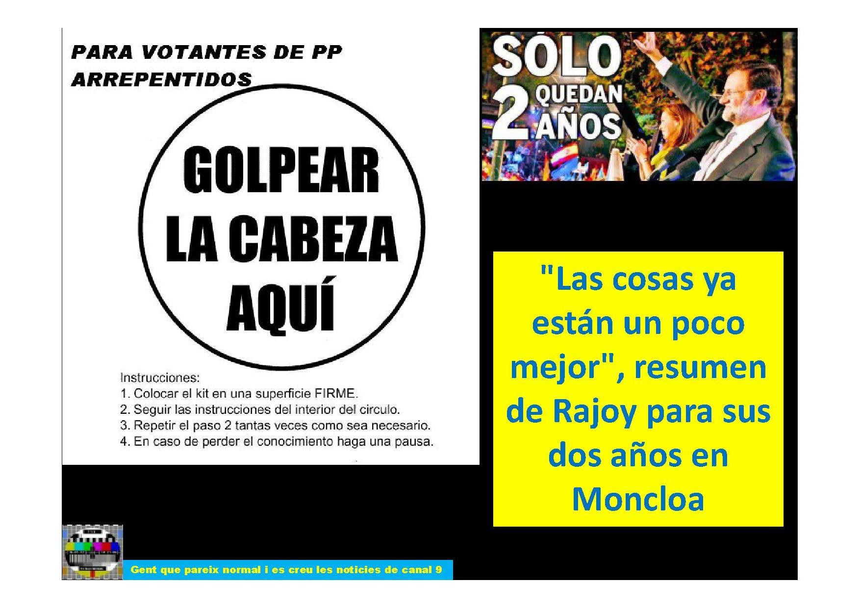 Los arrepentidos de Mariano