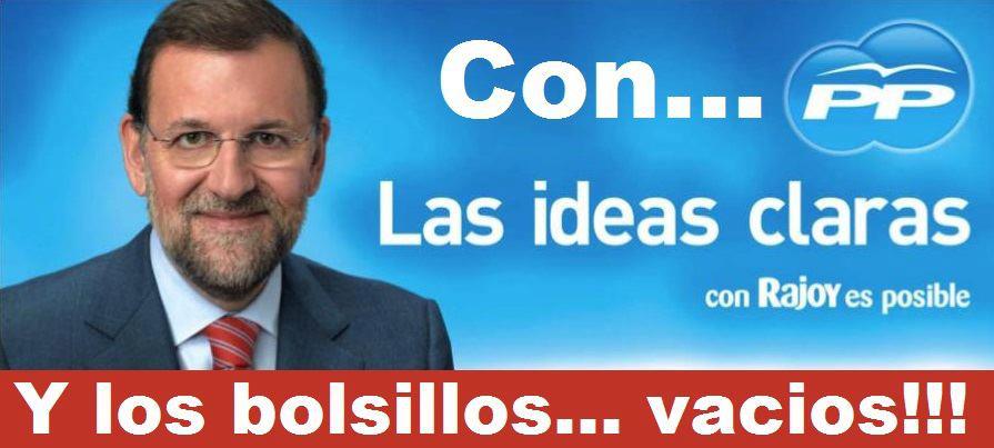 Los bolsillos vacios con mariano es posible