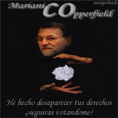 MarianiCopperfield ha hecho desaparecer tus derechos