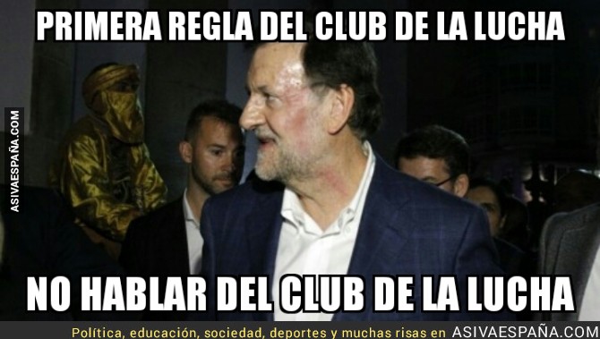 Mariano en el club de la lucha