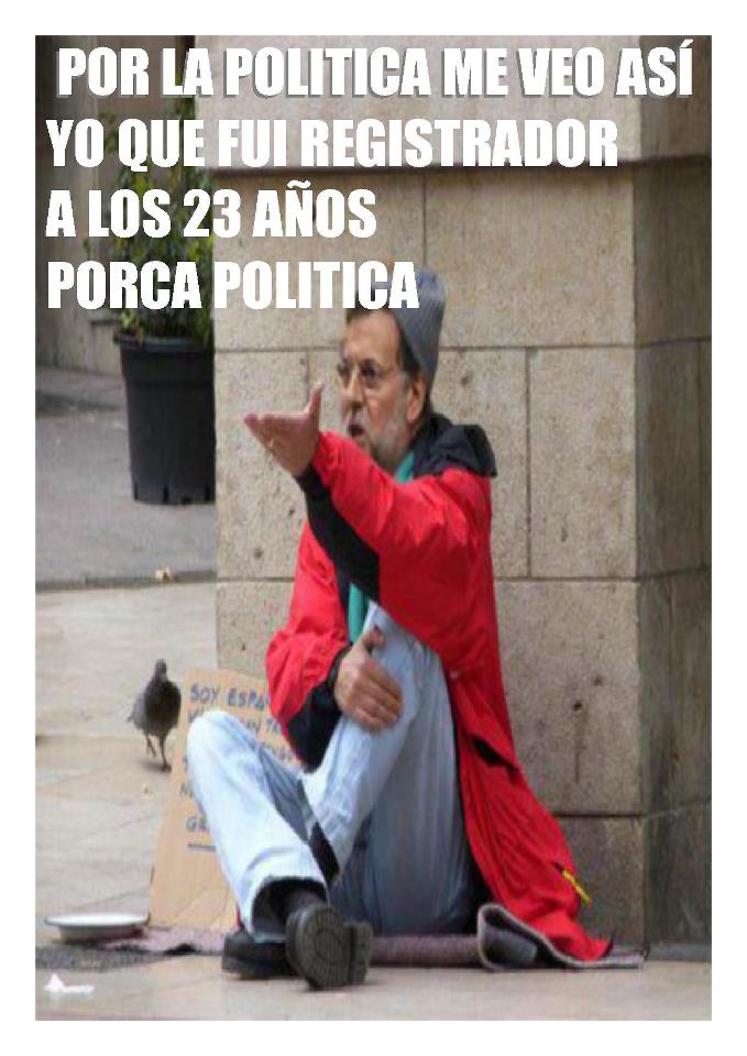 Mariano en la miseria