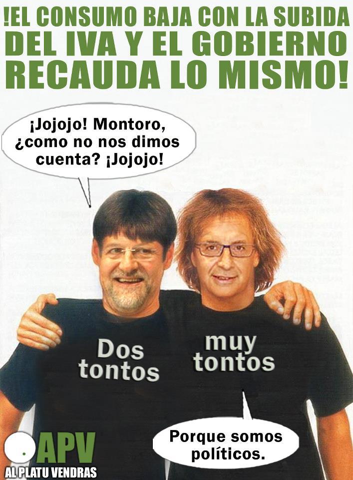 Mariano y Montoro dos tontos muy tontos