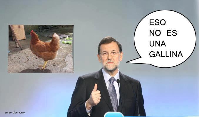 Mariano y la gallina