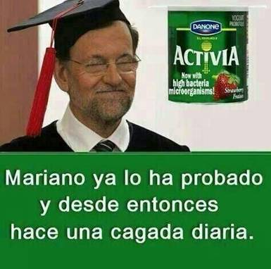 Mariano ya ha probado Activia