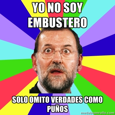 Yo no soy un embustero