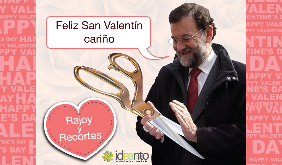 Mariano felicita en San Valentin