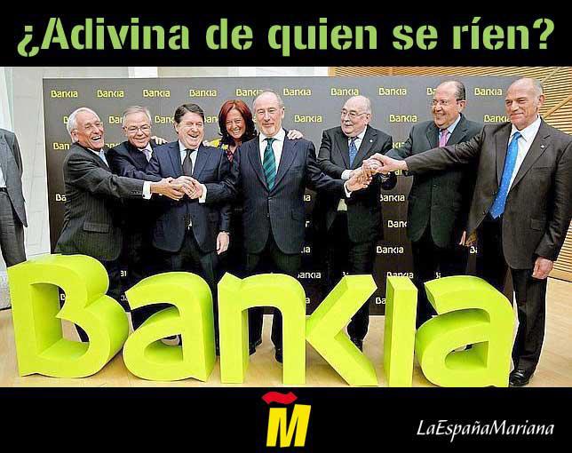 Bankia-Adivina de quien se rien