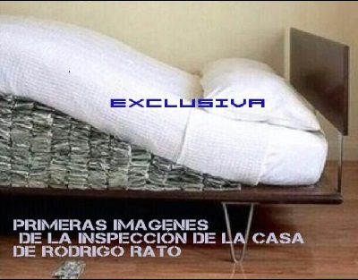 Primicia sobre el registro en la casa de Rato