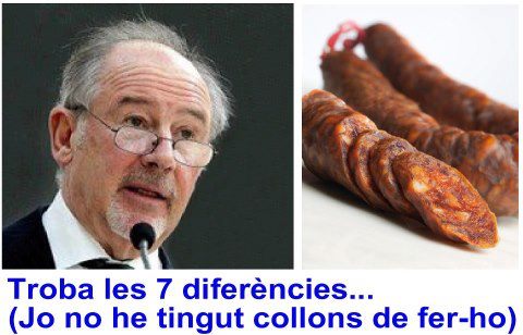 Rato y las diferencias con un chorizo