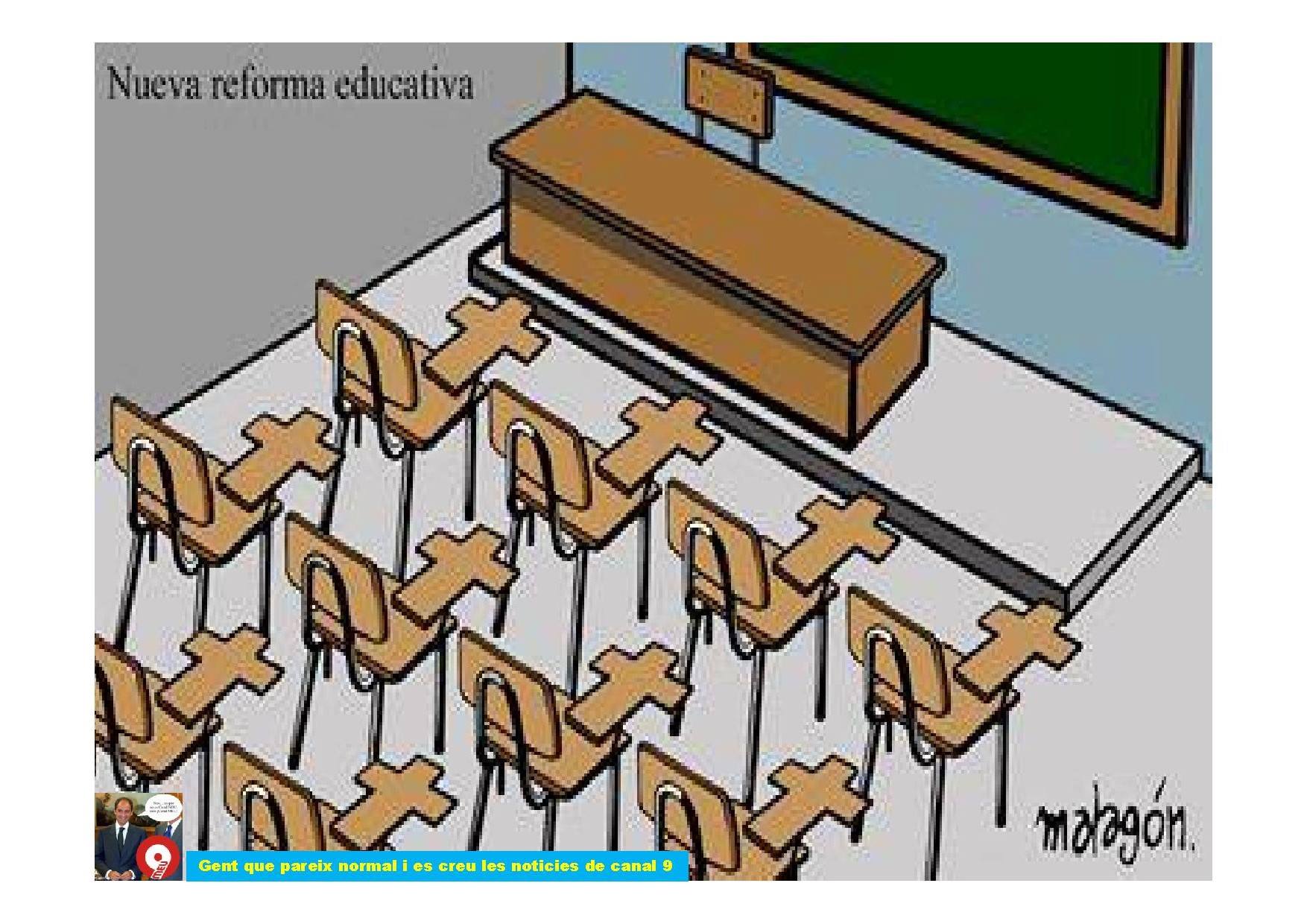 La reforma educativa de Wert 2