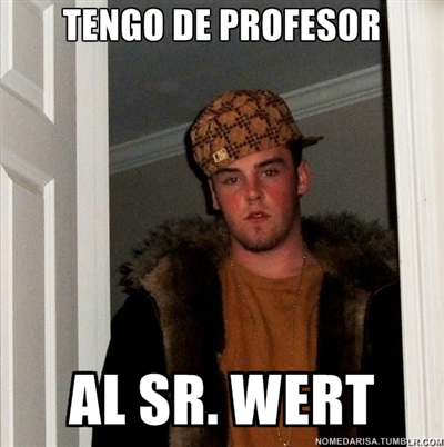 Wert el profesor