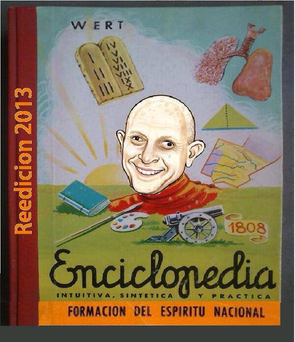 Nuevo libro educativo de Wert para el curso 2013-2014