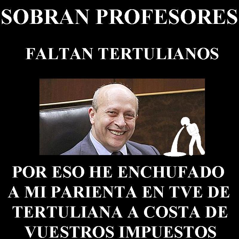 Wert-Sobran profesores-Faltan tertulianos