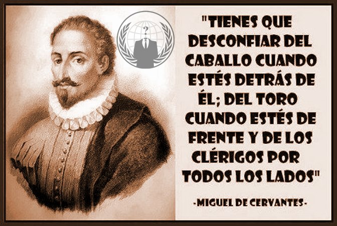 Cervantes y los clerigos