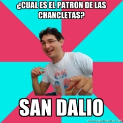 El Santo de las Chancletas