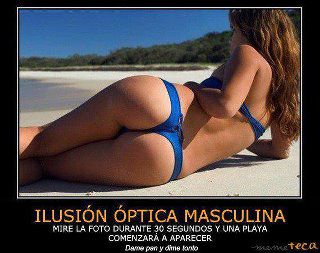 Ilusion Optica Masculina