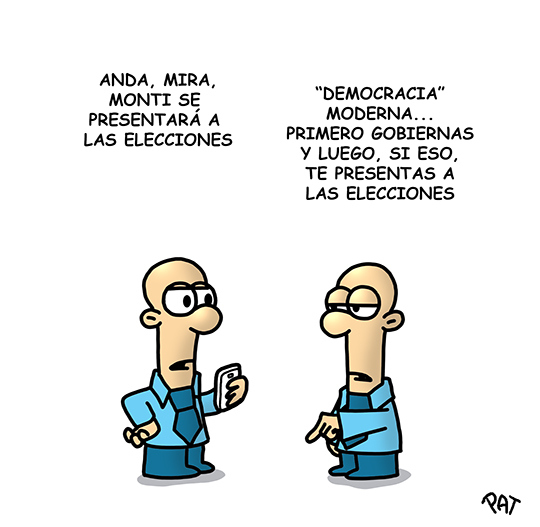 monti elecciones