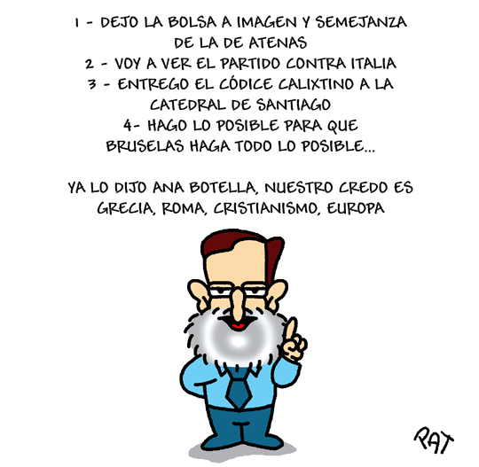 rajoy ana botella