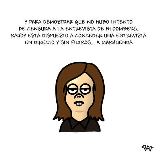 rajoy soraya bloomberg